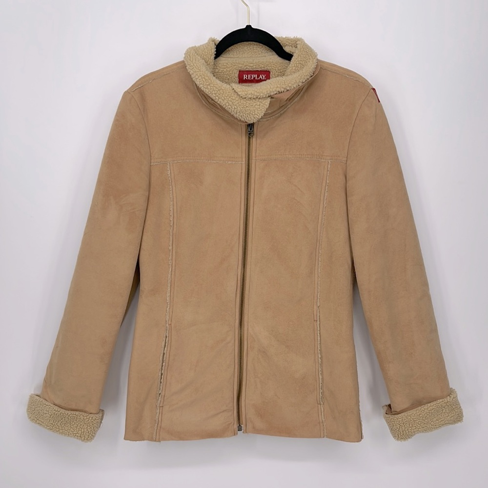 REPLAY Shearling Sherpa Jacket